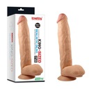 DILDO S PRÍSAVKOU REALISTICKÝ UMELÝ PENIS SEX 28 cm