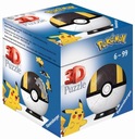 3D PUZZLE 54 POKEMON GALL ČIERNA, RAVENSBURGER