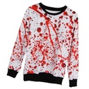 Hororový overal Bloody Fleece O Neck Pullover S