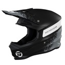 STRELENÁ PRILBA ENDURO FURIOUS ROLL BLACK GRY MATT L