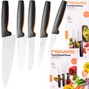 FISKARS SADA 5 KUCHYNSKÝCH NOŽOV ZELENINA OVOCIE KUCHAŘ SHARP