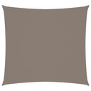 ŠTVORCOVÁ ZÁHRADNÁ PLACHTA OXFORD FABRIC 3X3M TAUPE