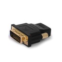 ELMAK HDMI AF adaptér - DVI-D M 24 + 1 Savio CL-21.,