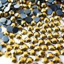 Thermojet Zirconia Crystals Gold 5mm 1000ks