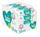 PAMPERS VLHČENÉ Utierky SENSITIVE 12X52