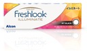 DAILIES FreshLook Illuminate 10p -2,00 Jet Black