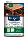 STARWAX OCHRANNÝ OLEJ TEK záhradný nábytok 500 ML