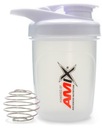 AMIX SHAKER KULTURISTICKÝ SHAKER S GUĽOU 300ml Biela