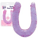 Dream Toys obojstranné dildo, fialové