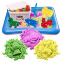 BibiMoon Kinetic Sand 3kg SADA KRABIČKY NA PIESOK FORMY