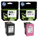 HP 305XL Black Color 3YM62AE 3YM63AE Deskjet Kit 2320 2710 2720 4120