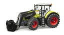 Traktor Claas Axion 950 s čelným nakladačom Bruder 03013