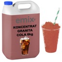 Sirup na GRANITY COLA KOLA 6kg koncentrát SLUSH 5L