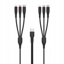 6v1 KÁBEL PRE NABÍJAČKU pre IPHONE MICRO USB TYP-C