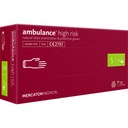 MERCATOR Ambulance High Risk S latexové rukavice