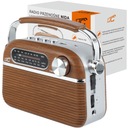 RETRO PRENOSNÉ RÁDIO BLUETOOTH AM/FM/MP3/USB/SD