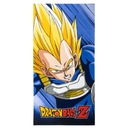 Plážová osuška z mikrovlákna Dragon Ball Z Vegeta Super Saiyan 70x140 cm