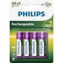 NABÍJAČKA AKUMULÁTOROV R6 2100MAH BAL 4 KS. PHILIPS 140625 827