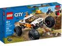 LEGO City 60387 Dobrodružstvá v terénnom vozidle 4x4