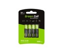 Green Cell Ni-MH batérie 4x AA 2600mAh HR6