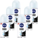 NIVEA Antiperspirant roll-on Black&Whit 6x50ml