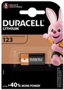 Fotolítiová batéria Duracell CR123