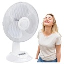 STOLNÝ VENTILÁTOR 3 RYCHLOSTNÝ VÝKONNÝ 38W BIELY