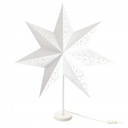 STRALA ADVENT STAR ČIPKOVÁ STOJACÍ LAMPA 48 CM