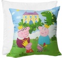 PEPPA PIG Obliečka na vankúš Pepa Pepe 40x40 Pepa Pig