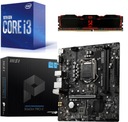 MSI B560M PRO-E + Intel i3-10100 + 8 GB 3200 MHz