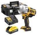 NÁRAZOVÝ KLÚČ DEWALT 18V BATÉRIA POWERSTACK 5,0AH 1626NM 1/2'' DCF961H1