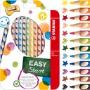 Pastelky Stabilo EASYcolors pre ľavákov Case 12