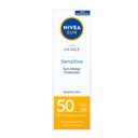 Nivea Sun Sensitive Ochranný krém na tvár pre citlivú pokožku SPF 50, 50 ml