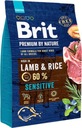 BRIT PREMIUM ADULT SENSITIVE LAMB & RICE 3 kg