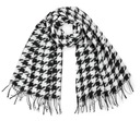 Szaleo WARM SCARF Classic houndstooth sz22294-1