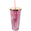 Plastový pohár Tie Dye Sippy Cup so slamkou