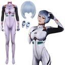 OUTFIT REI AYANAMI KOSTUM ANIME COSPLAY SKIN DRESS CONVENTION 152/158