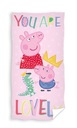 Plážová osuška PEPPA PIG 70cm x 140cm