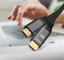 SILNÝ KÁBEL HDMI 2.1 KÁBEL 1,5M UHD 8K 120Hz 3D