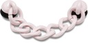 Jibbitz Charms Pin Decoration Pin do topánok Crocs Pink Thick Chain