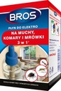 Bros elektro 3v1 na muchy, komáre a mravce 30 ml.