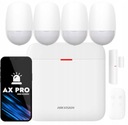 WiFi Alarm Kit Bezdrôtový AX Pro Hikvision 4x PIR GSM 3G detektor