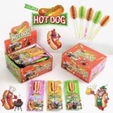 Hot Dog Lollipop Glow Stick 30 ks.