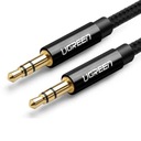 3,5 mm AUX UGREEN mini jack kábel 1m (čierny)