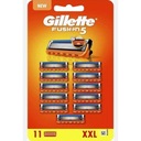 GILLETTE BLADES ČEPELE PRE FUSION MACHINE 5 ORIGINÁLNYCH VLOŽIEK 11 KS--50