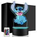 LED NOČNÁ LAMPA LILO AND STICH STITCH 3D + darčeková soška NARODENINY NA DIAĽKU