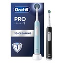 Elektrická zubná kefka Oral-B Pro1 Duo Pack, sada 2 kefiek