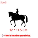 Black Style No.3 Size Funny Cowboy Cowgirl Horse