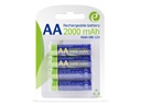 AA 2000 mAh batérie GEMBIRD (4 ks.)