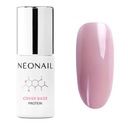 Neonail Cover Base Protein Dark Rose na hybridné laky na nechty 7,2 ml